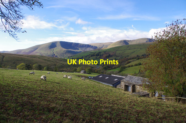 Photo 6"x4" Rawthey Valley & the Howgills Fell End\/SD7298 c2010