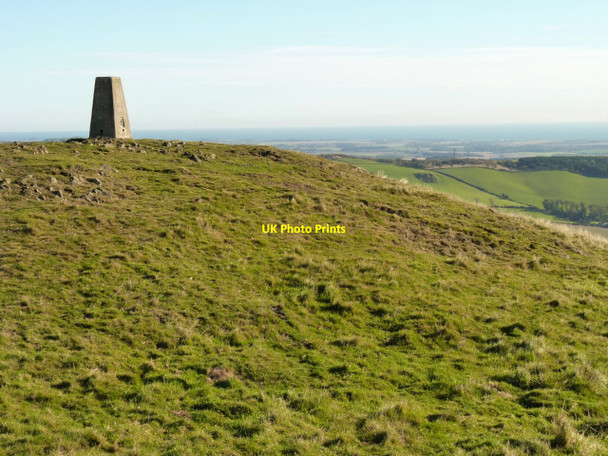 Photo 6"x4" Trig on the Law Kirkton of Largo or Upper Largo c2010