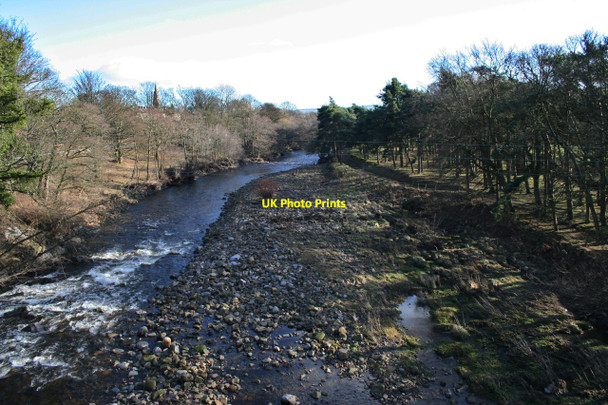 Photo 6"x4" River Wear from Frosterley Bridge Bridge End\/NZ0136 c2008