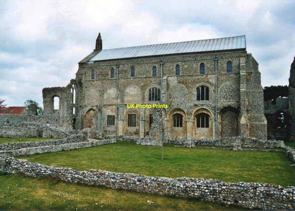 Photo 6"x4" Binham Priory Binham c2003