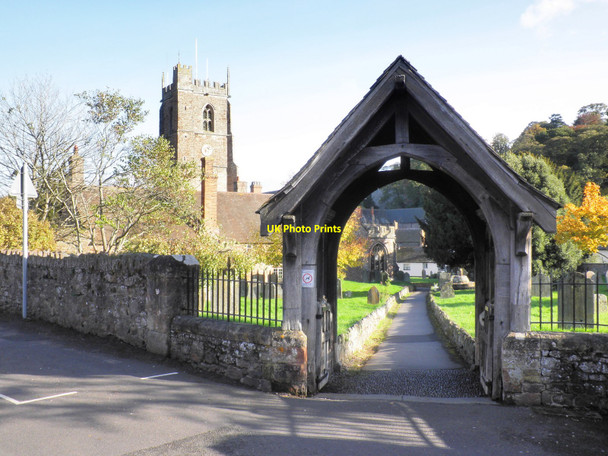Photo 6"x4" Lych Gate, St George's Church, Dunster Dunster c2010