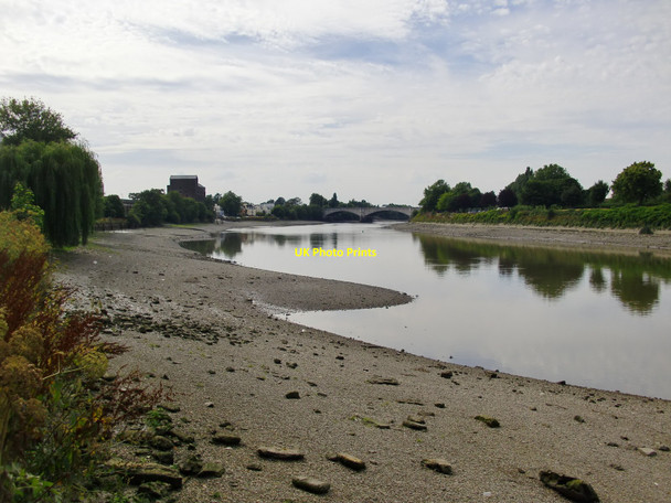 Photo 6"x4" Low tide at Mortlake Barnes c2010