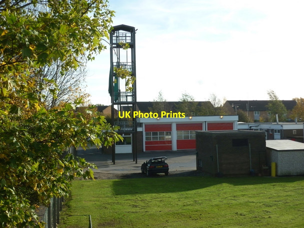 Photo 6"x4" Selby Fire Station, Selby Selby c2010