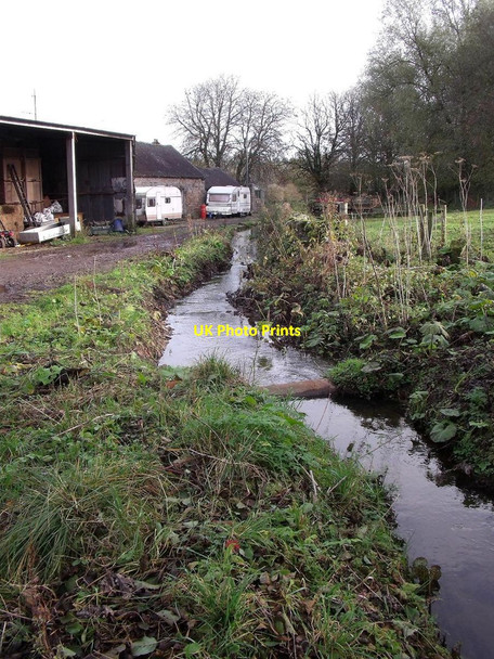 Photo 6"x4" Caldon Mill lade Cauldon c2010