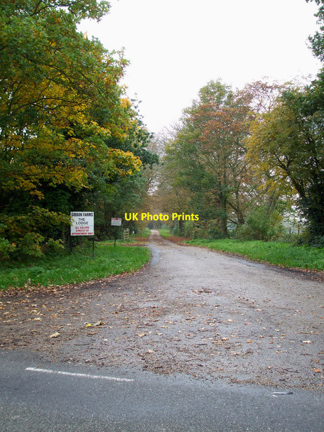 Photo 6"x4" The Lodge, Entrance Aingers Green c2010