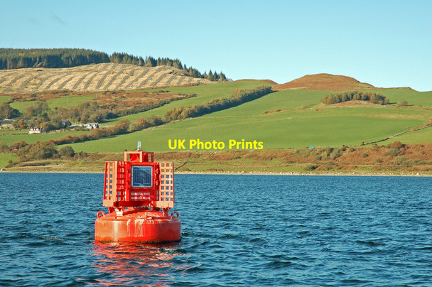 Photo 6"x4" Hamilton Rock buoy, Lamlash Bay, Arran Clauchlands c2010