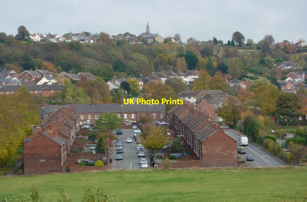 Photo 6"x4" New Bolsover from reserve viewpoint Bolsover c2010