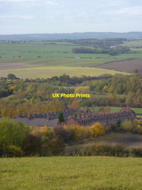 Photo 6"x4" New Bolsover from Castle Fields Bolsover c2010