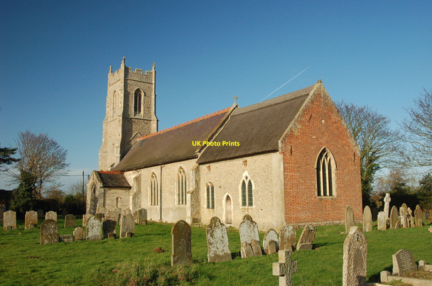 Photo 6"x4" St Peter's Church, Ridlington Witton Bridge c2009