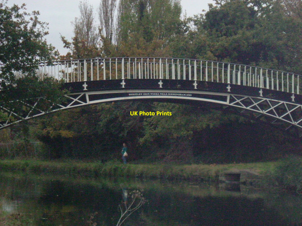 Photo 6"x4" Iron Bridge on the Grand Union, Brentford Brentford c2007