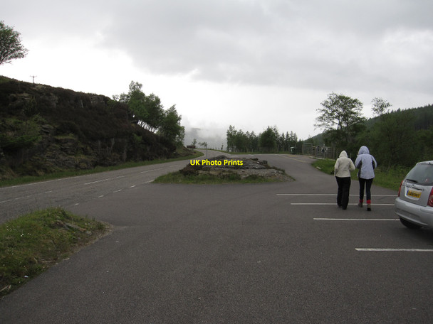 Photo 6"x4" Corrieshalloch Gorge car park Sidhean na Sr\u00f2ine c2010