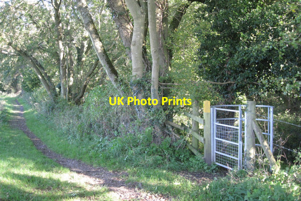 Photo 6"x4" Kissing gate by the towpath Holywell\/SP1966 c2010