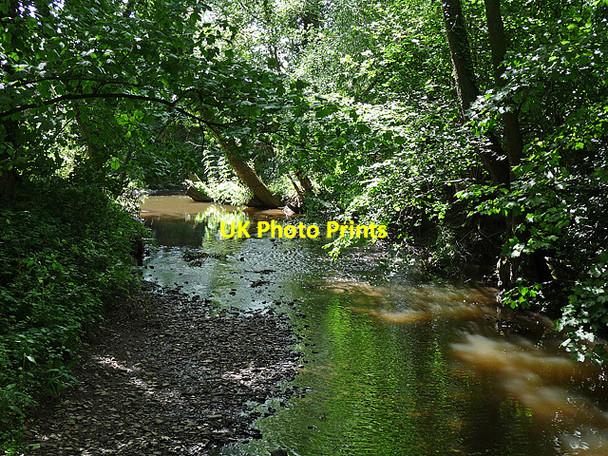 Photo 6"x4" Cound Brook near Condover Condover c2010