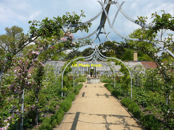 Photo 6"x4" Walled garden at Osborne House Cowes c2010