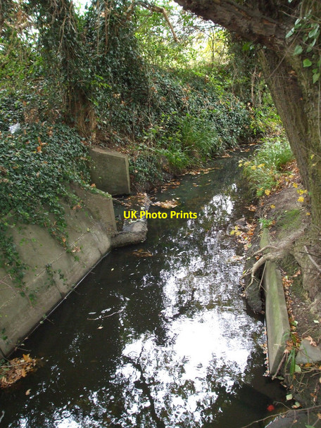 Photo 6"x4" Brook or Stream? Rawreth c2010