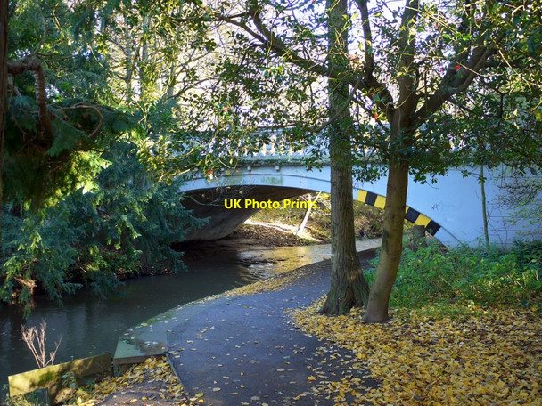 Photo 6"x4" Riverside path, Ponteland Park Ponteland c2010