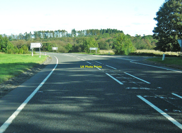 Photo 6"x4" Junction of the A75 and the B735 Kirkcowan c2010