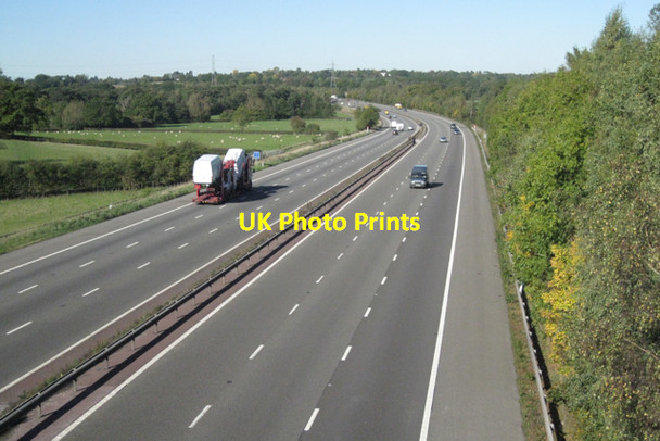 Photo 6"x4" M40 near Turner's Green Finwood c2010