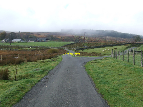 Photo 6"x4" Road Junction Trawsfynydd\/SH7035 c2010