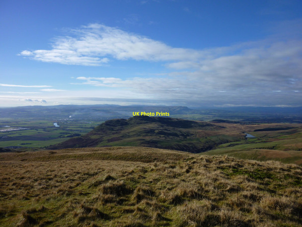Photo 6"x4" Dumyat from Colsnaur Hill Blairlogie c2010