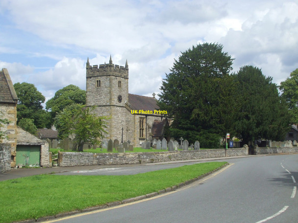 Photo 6"x4" Holy Trinity, Ashford in the Water, Derbyshire Bakewell c2009
