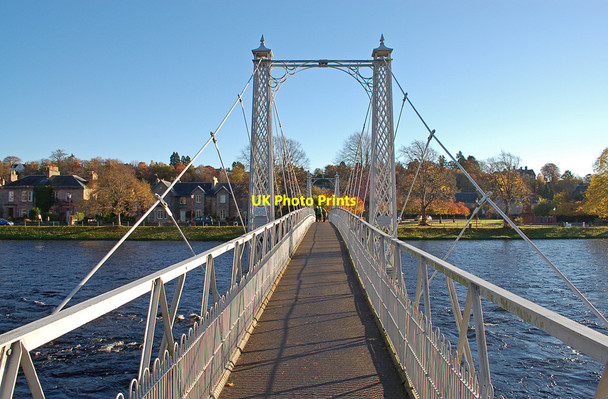Photo 6"x4" Infirmary Bridge Inverness c2010