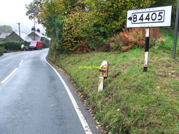 Photo 6"x4" Pre-Worboys Sign Dol-ffanog c2010