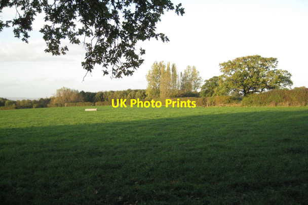 Photo 6"x4" Farmland and trees east of Kington Thornbury\/ST6490 c2010