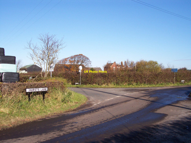 Photo 6"x4" Road junction at Bullen's Farm Royal Oak\/SD4103 c2010