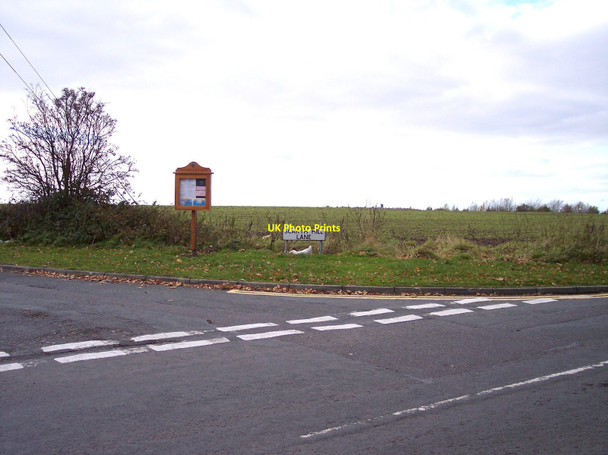 Photo 6"x4" Community information board on Scarth Hill Lane Ormskirk c2010