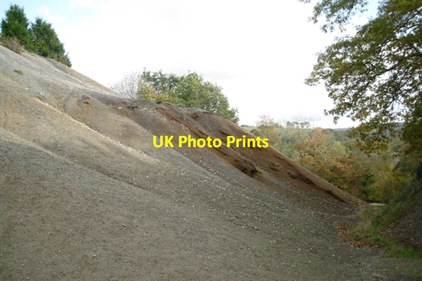 Photo 6"x4" Mining spoil, Canonteign Hennock c2010