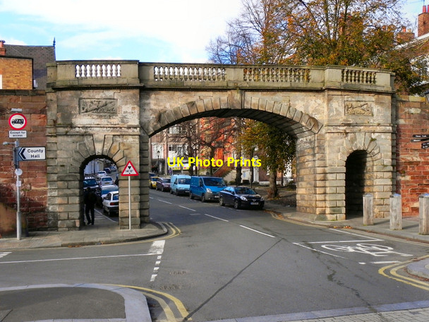 Photo 6"x4" Bridge Gate, Chester Chester c2010