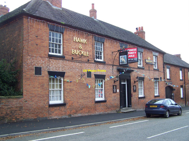 Photo 6"x4" The Hawk & Buckle, Etwall Etwall c2010