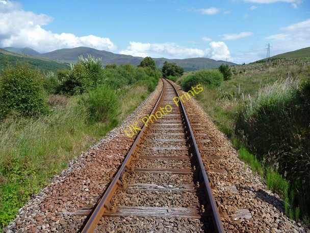 Photo 6"x4" The Kyle Line at Corriemoillie Gorstan c2009