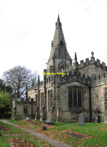 Photo 6"x4" Horsley - Church Coxbench c2010