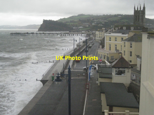 Photo 6"x4" North end of Teignmouth seafront Teignmouth c2010