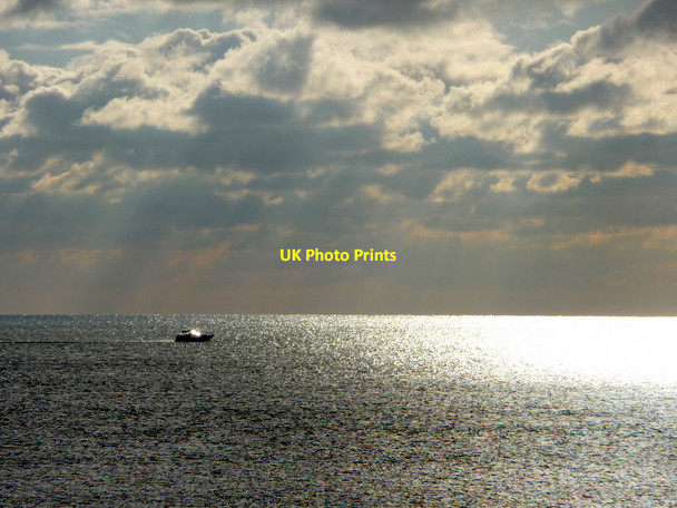 Photo 6"x4" Lone Boat, Brighton, East Sussex Kemp Town c2010