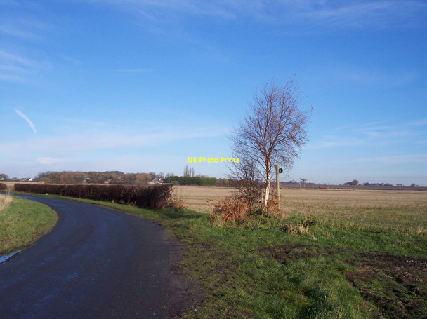 Photo 6"x4" Public footpath sign on Grave Yard Lane Royal Oak\/SD4103 c2010