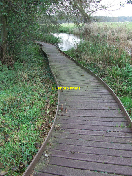 Photo 6"x4" Plastic Walkway Brettenham\/TL9383 c2010