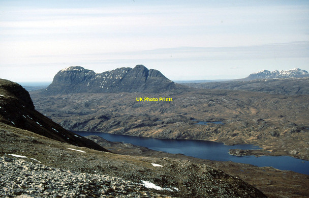 Photo 6"x4" On the eastern ridge of Cul M\u00c3\u00b2r Elphin\/NC2111 c1995