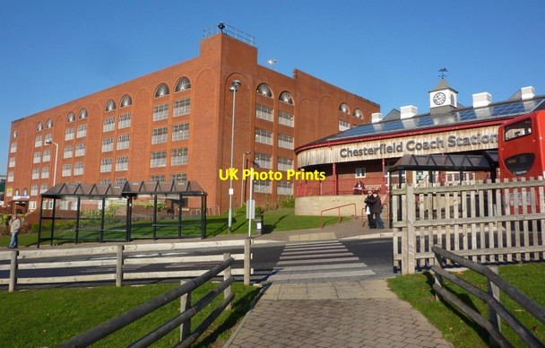 Photo 6"x4" Chesterfield coach station Chesterfield\/SK3871 c2010