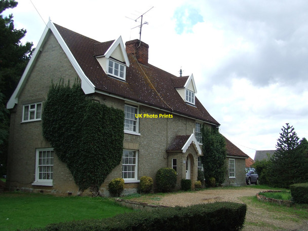 Photo 6"x4" Poplar Farm Mendlesham c2010