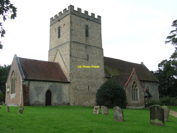 Photo 6"x4" St Peter Ousden Ousden c2010