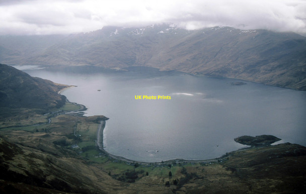 Photo 6"x4" Eastern slopes of Creag an Fhithich Arnisdale c1995