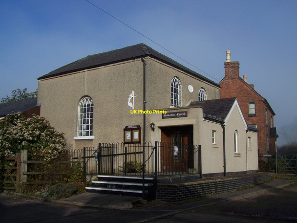 Photo 6"x4" Methodist Church, Barton-Under-Needwood Barton Green c2010