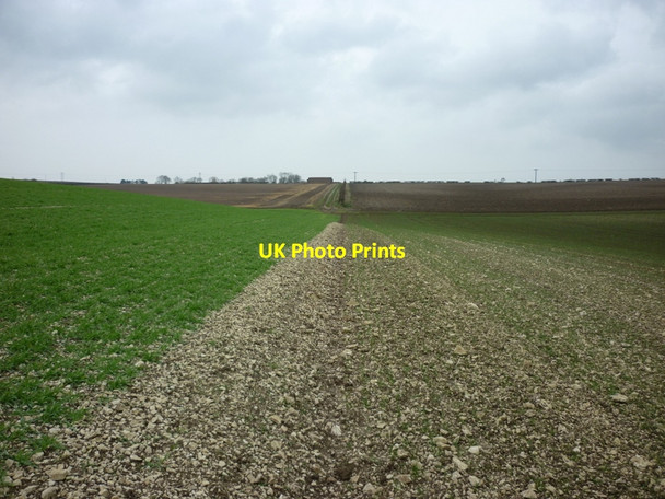 Photo 6"x4" A public right of way towards Thwing Thwing c2010