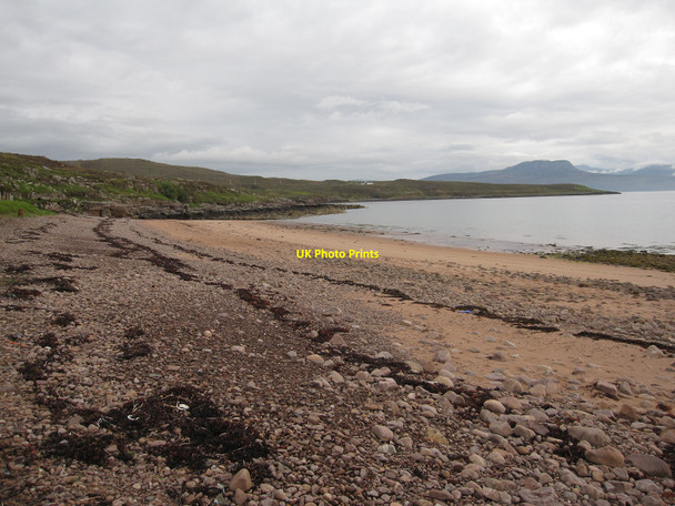 Photo 6"x4" Beach at Acheninver Badenscallie c2010