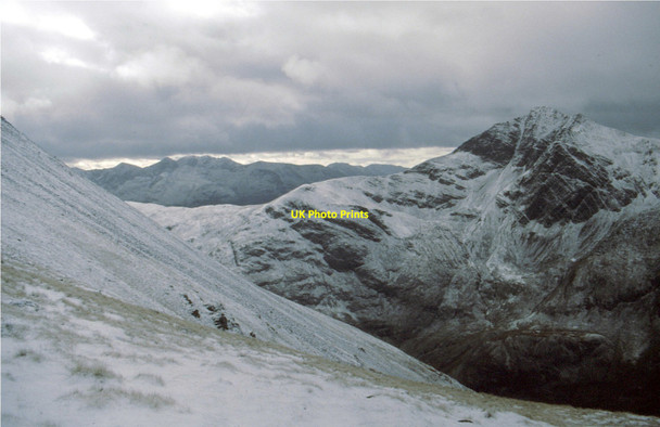 Photo 6"x4" On Sr\u00c3\u00b2n Sg\u00c3\u00b9rr a' Mh\u00c3\u00a0im Allt Coire a' Mhusgain c1993
