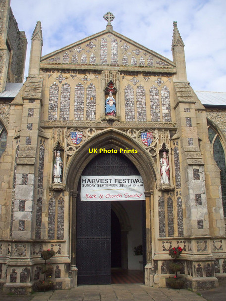 Photo 6"x4" Porch, St. Nicholas, North Walsham North Walsham c2008
