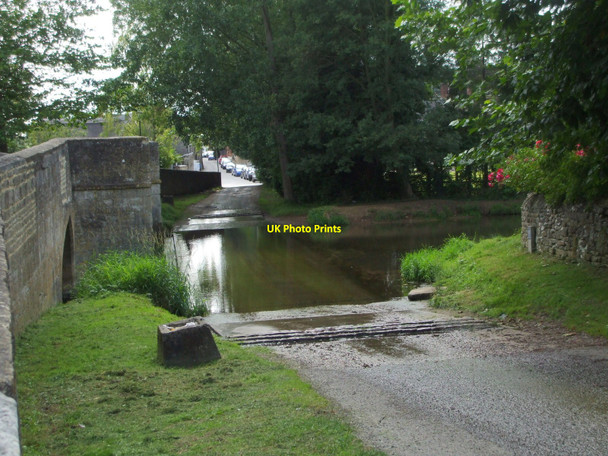 Photo 6"x4" Ford at Geddington, Northamptonshire Geddington c2009